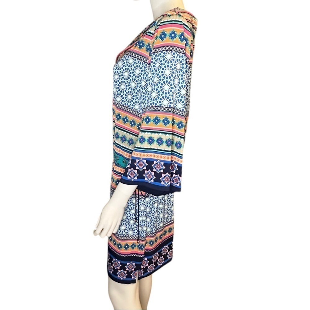 Laundry by Shelli Segal Multicolor Dress Size Large - Picture 3 of 5